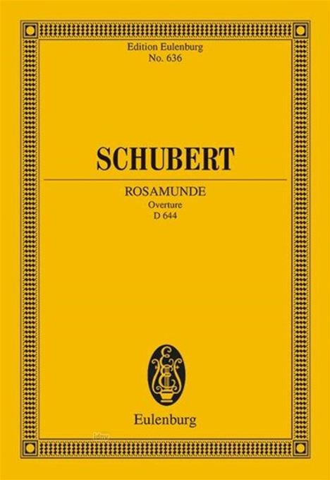 Franz Schubert: Rosamunde op. 26 D 644, Noten