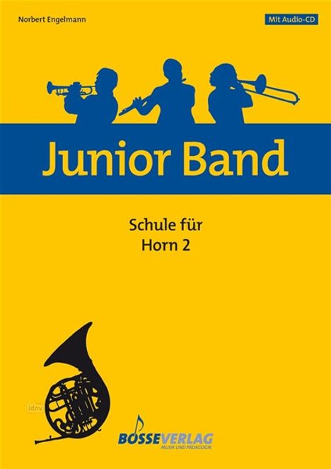 Schule für Horn, m. Audio-CD. Bd.2, Noten