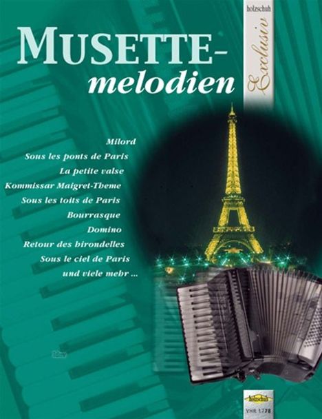 Alfons Holzschuh: Musettemelodien, Noten