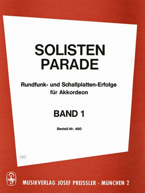 Solisten-Parade, Band 1, Noten