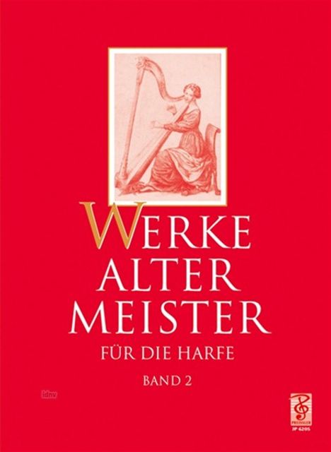 Johann Sebastian Bach: Werke alter Meister für die Harfe, Band 2, Noten