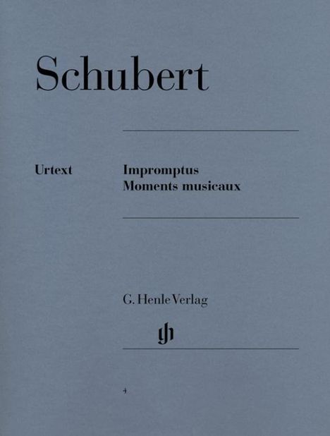 Impromptus und Moments musicaux, Noten