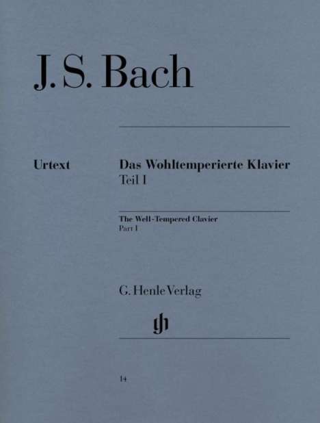 Das Wohltemperierte Klavier Teil I BWV 846-869, Noten