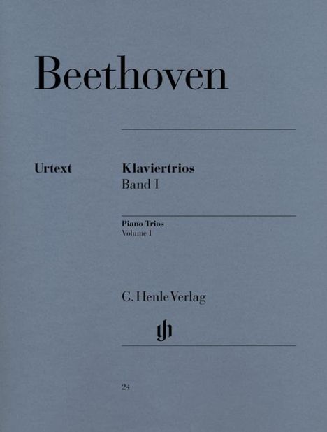 Ludwig van Beethoven: Beethoven, L: Klaviertrios 1, Noten