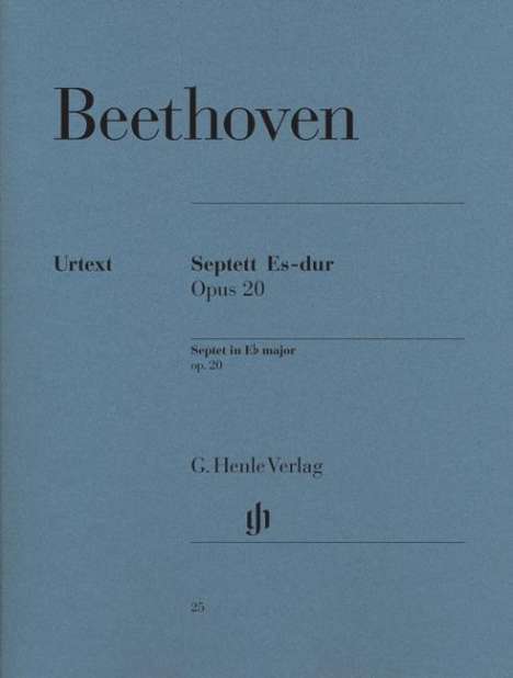 Ludwig van Beethoven: Septett Es-Dur op. 20, Noten