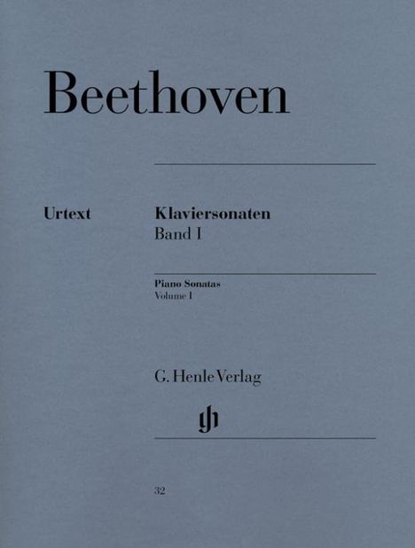 Ludwig van Beethoven: Klaviersonaten 1, Noten