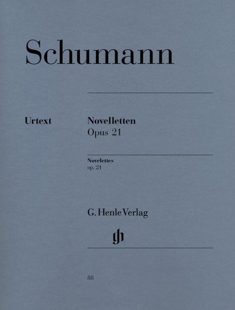 Robert Schumann: Schumann, Robert - Novelletten op. 21, Noten