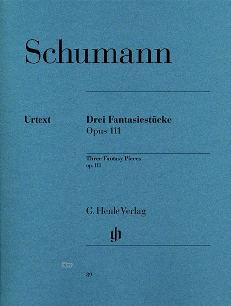 3 Fantasiestücke op.111, Klavier, Noten