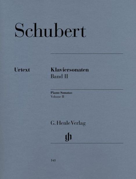 Franz Schubert: Klaviersonaten Band 2, Noten