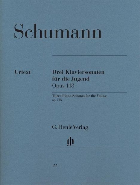 Schumann, R: Drei Klaviersonaten für die Jugend op. 118, Noten