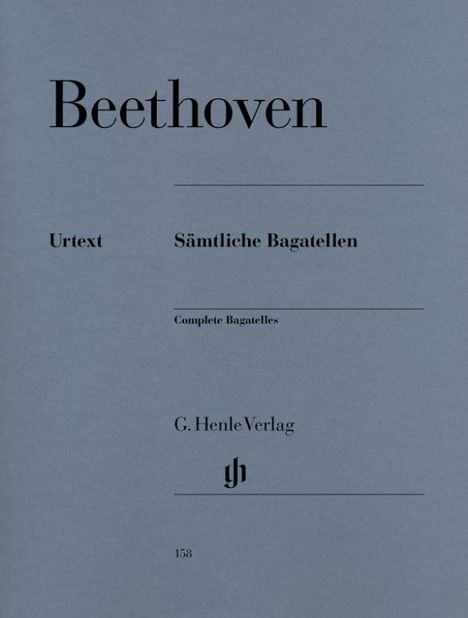 Ludwig van Beethoven (1770-1827): Sämtliche Bagatellen, Buch