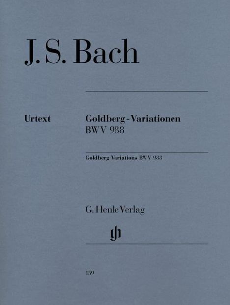 Bach, J: J S Bach Goldberg Variationen Bwv 988, Noten