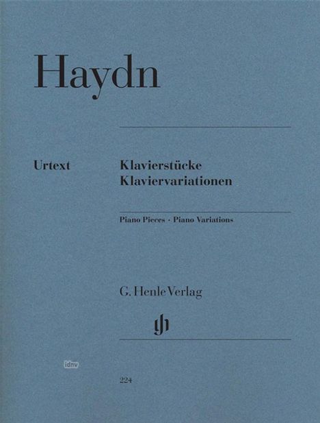 Klavierstücke - Klaviervariationen, Noten