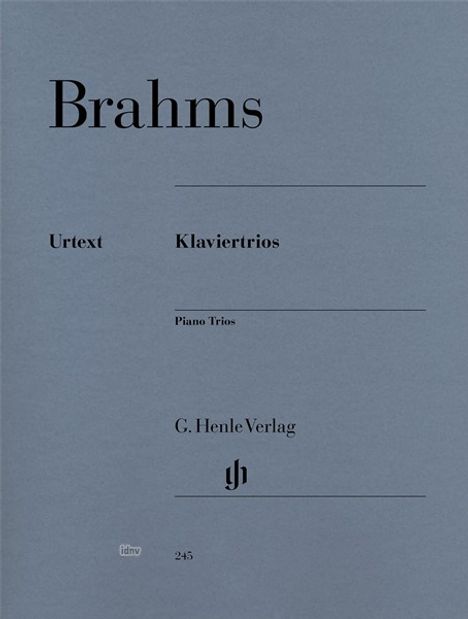 Klaviertrios, Noten