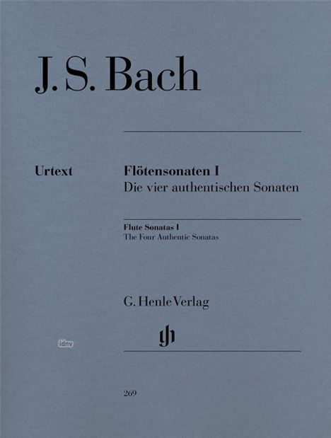 Die vier authentischen Sonaten: BWV 1034, 1035, 1030, 1032, Noten