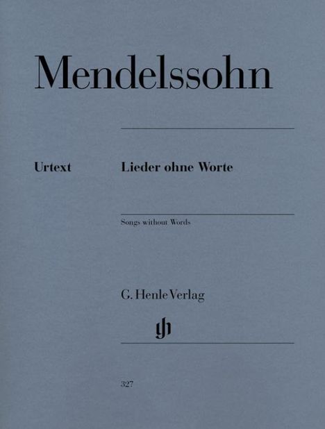 Lieder ohne Worte, Noten