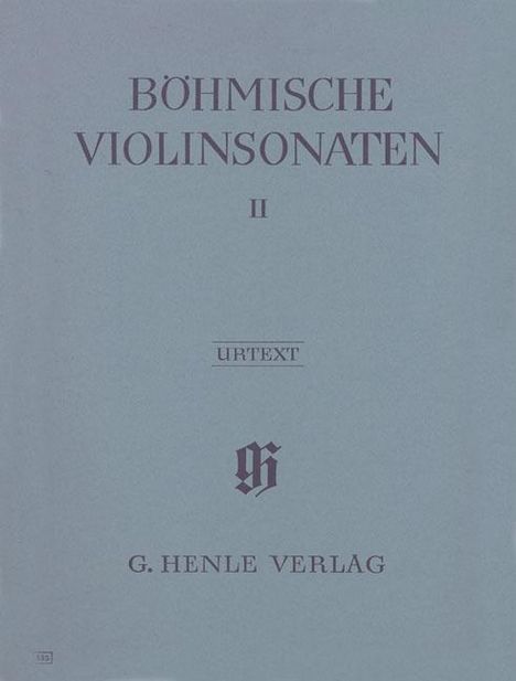Böhmische Violinsonaten Band II, Noten