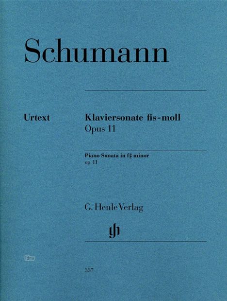 Klaviersonate fis-Moll op.11 (Herttrich), Noten