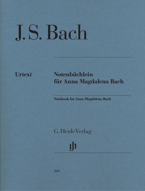 Notenbüchlein für Anna Magdalena Bach 1725, Noten