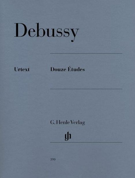 Debussy, C: Douze Etudes, Noten