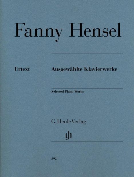 Hensel, Fanny - Ausgewählte Klavierwerke, Noten