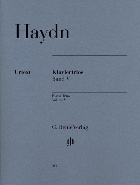 Joseph Haydn: Haydn, J: Klaviertrios, Band V, Noten