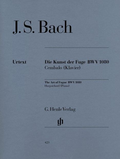 Die Kunst der Fuge BWV 1080, Noten