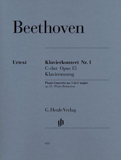 Ludwig van Beethoven: Beethoven, Ludwig van - Klavierkonzert Nr. 1 C-dur op. 15, Noten
