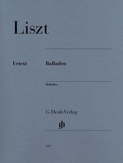 Liszt, Franz - Balladen, Noten