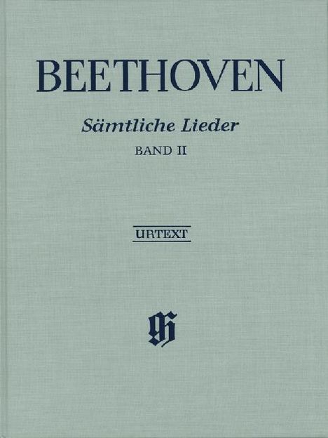 Ludwig van Beethoven: Sämtliche Lieder und Gesänge B, Noten