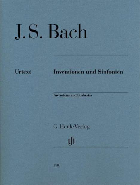 Johann Sebastian Bach: Inventionen und Sinfonien, Noten