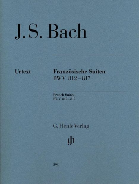 Johann Sebastian Bach: Französische Suiten BWV 812-817 br., Noten