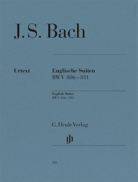 Johann Sebastian Bach - Englische Suiten BWV 806-811, Buch