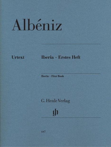 Albéniz, I: Iberia - Erstes Heft, Noten