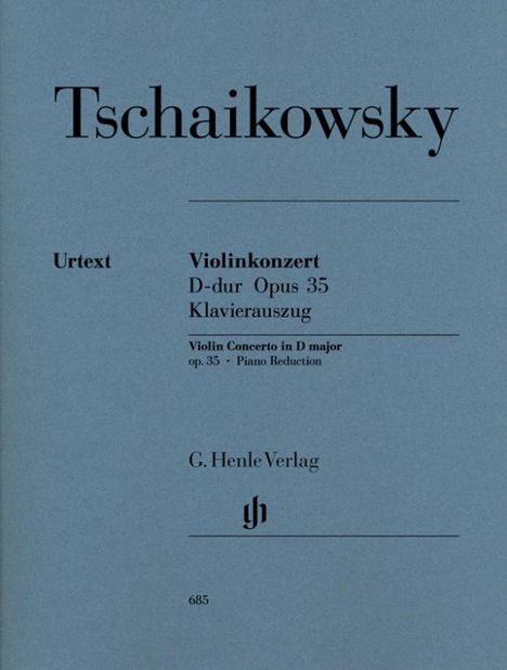 Violinkonzert D-dur Opus 35, Noten