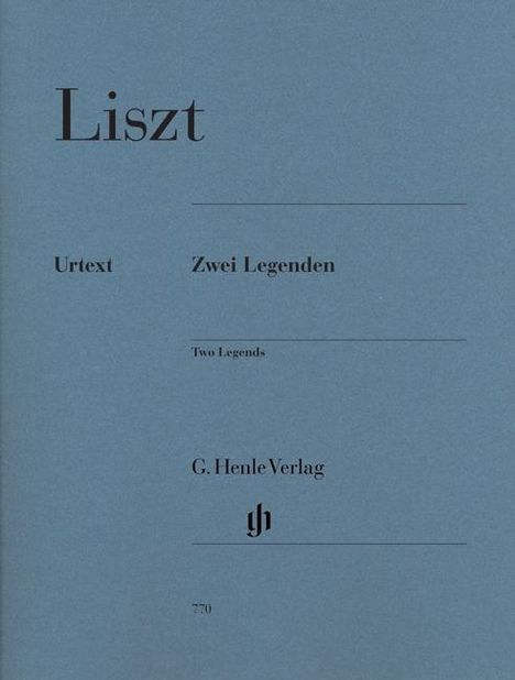 Franz Liszt: Liszt, F: Zwei Legenden, Buch