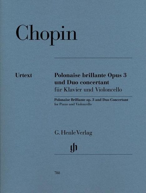 Frederic Chopin: Polonaise brillante op. 3 und, Noten