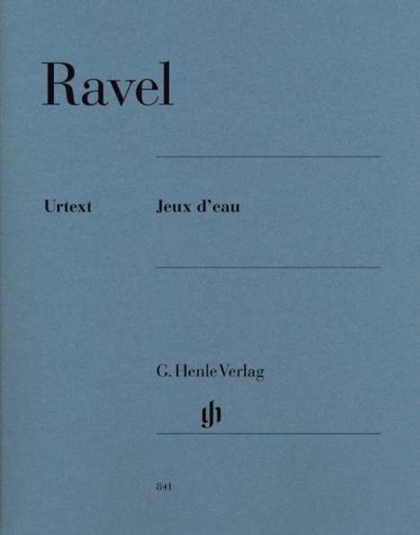 Ravel, Maurice - Jeux d'eau, Noten