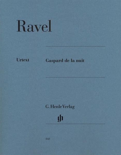 Ravel, Maurice - Gaspard de la nuit, Buch