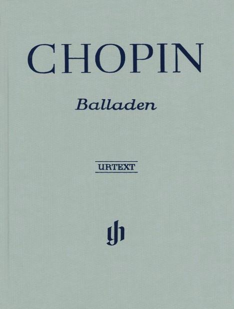 Chopin, Frédéric - Balladen, Noten