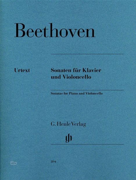 Sonaten für Klavier und Violoncello, Noten