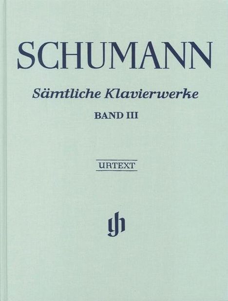 Schumann, R: Sämtliche Klavierwerke 3/Ln, Buch