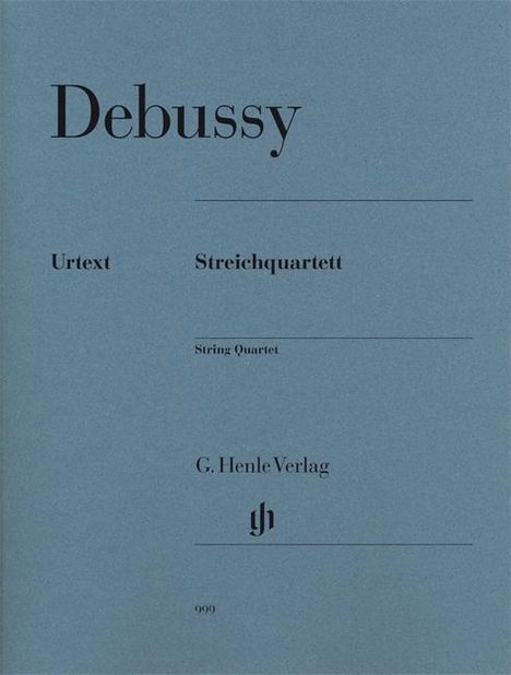 Claude Debussy: Debussy, C: Streichquartett, Noten