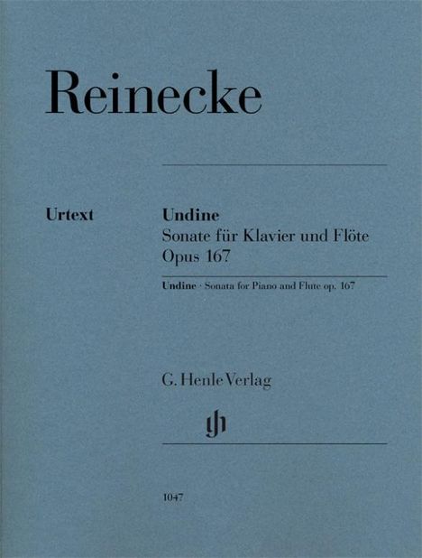 Reinecke, Carl - Undine - Flötensonate op. 167, Buch