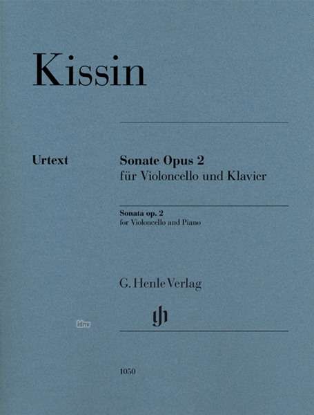 Evgeny Kissin: Cellosonate op. 2, Noten