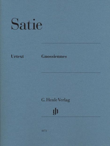 Erik Satie: Gnossiennes, Noten