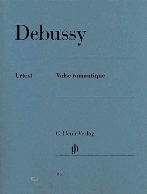 Claude Debussy: Valse Romantique, Noten