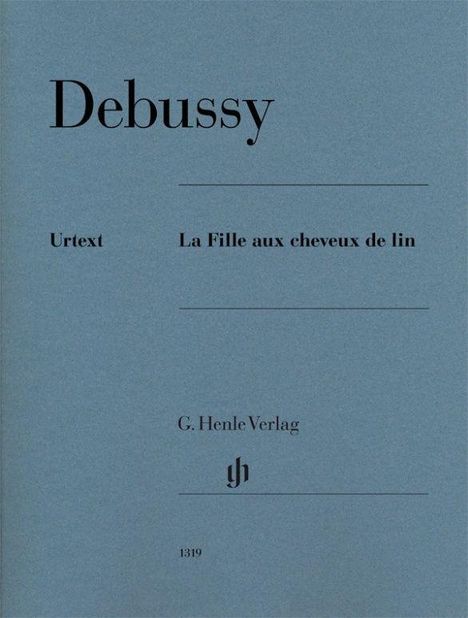 Claude Debussy (1862-1918): La Fille aux cheveux de lin, Buch