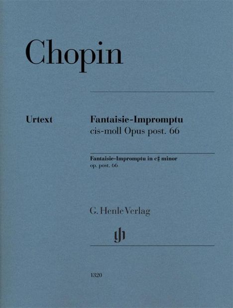 Frédéric Chopin: Fantaisie-Impromptu cis-moll op. post. 66, Buch