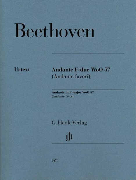 Beethoven, Ludwig van - Andante F-dur WoO 57 (Andante favori), Buch